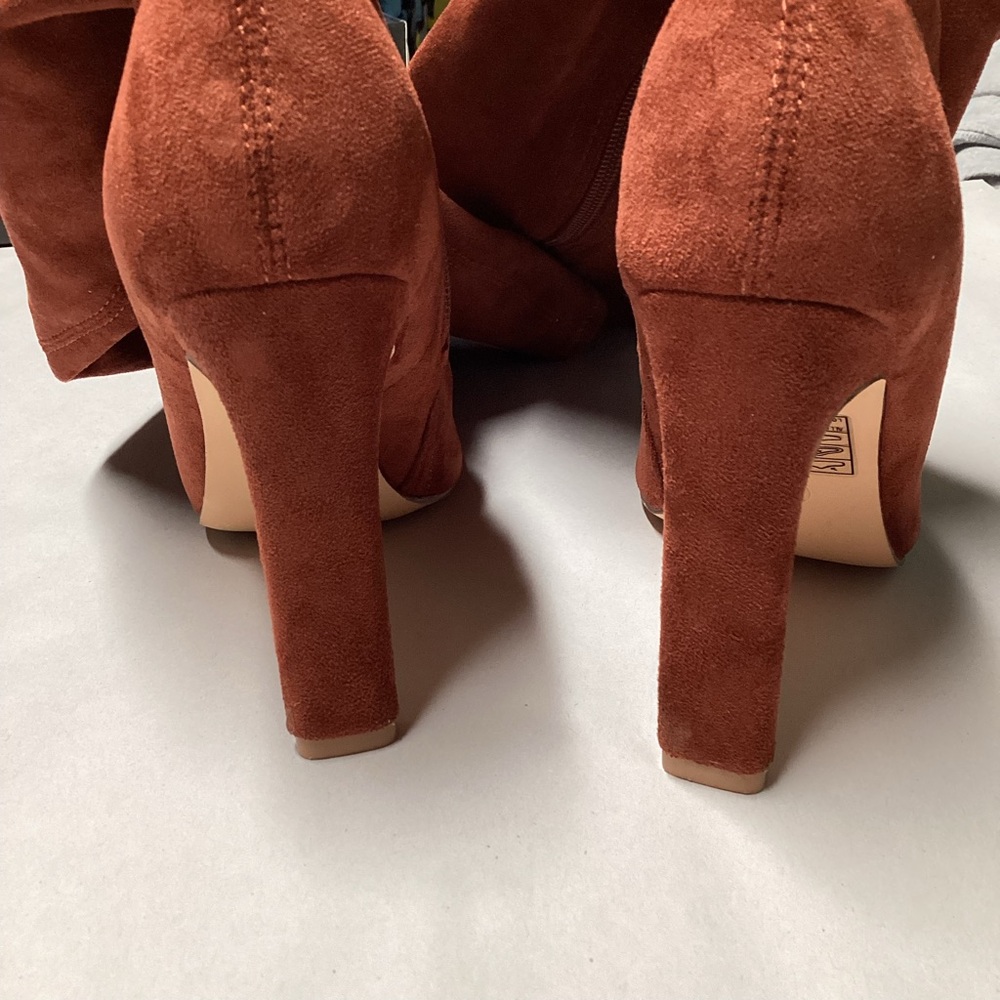 Lulu’s Loriah High Shaft Mid Calf Boot Sz 7 - Picture 4 of 7